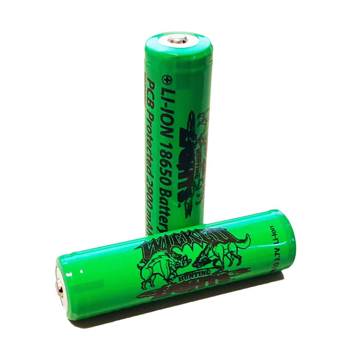 Wicked Lights Li-Ion 18650 3200 MAH Battery Two Pack W2044