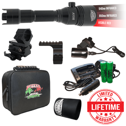 Wicked Lights A51iR 3-LED-In-1 Infrared & Red Night Hunting Light Kit for Night Vision W2054