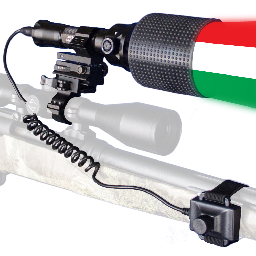 Wicked Lights A67iC 3-Color-In-1 (Green, Red, White) Night Hunting Light Kit for Coyote, Varmint, Hog, Predators W2021