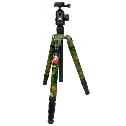 REKON CT-1 Carbon Fiber Tripod with BH-1 Ball Head and RTA2 Picatinny to Arca-Swiss Mount R003