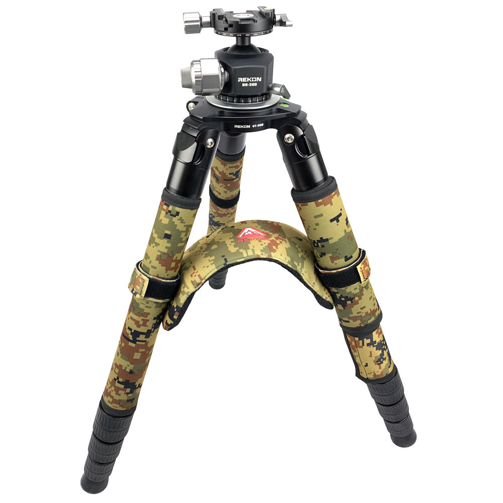 REKON CT-3HD Carbon Fiber Ambush™ Tripod with BH-3HD Ball Head and RTA2 Picatinny to Arca-Swiss Mount R024