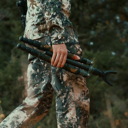 REKON Outdoor Gear CFS-1 Premium Carbon Fiber Shooting Sticks R002