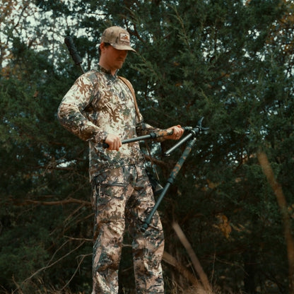 REKON Outdoor Gear CFS-1 Premium Carbon Fiber Shooting Sticks R002