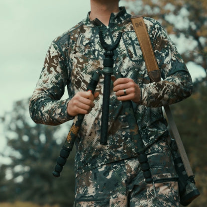 REKON Outdoor Gear CFS-1 Premium Carbon Fiber Shooting Sticks R002