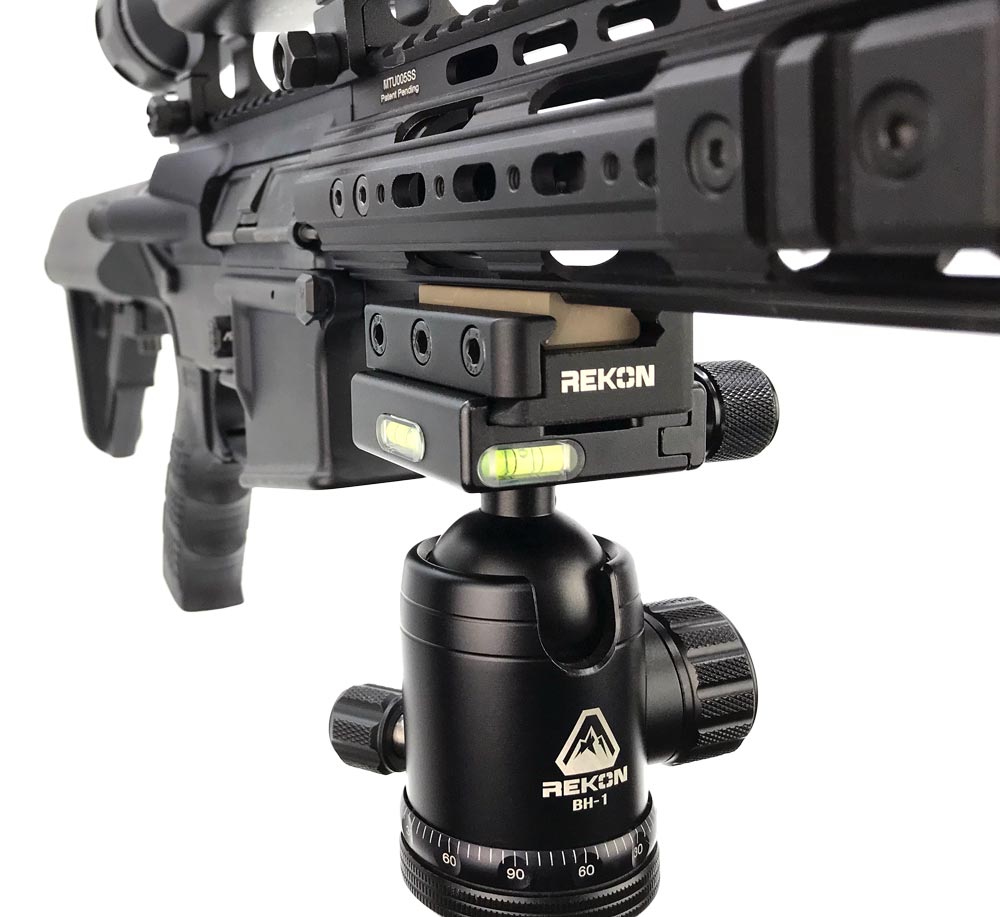 REKON RTA2 Tripod Adaptor Picatinny Rail to Arca-Swiss Mount