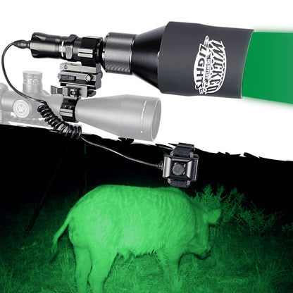 Wicked Lights ShotPro Extreme Range GREEN Ultra-Max LED Night Hunting Light Kit for Hog, Coyote, and Predators W2092